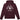 1991 Brushed Fleece Hood | Maroon