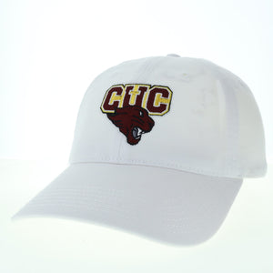 Relaxed Twill Cap with core logo, White