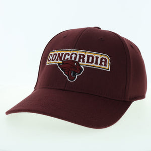 Serge Adjustable Snapback Cap, Maroon (F24)