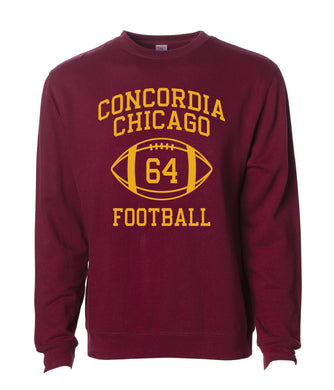 Classic Football Crew | Maroon