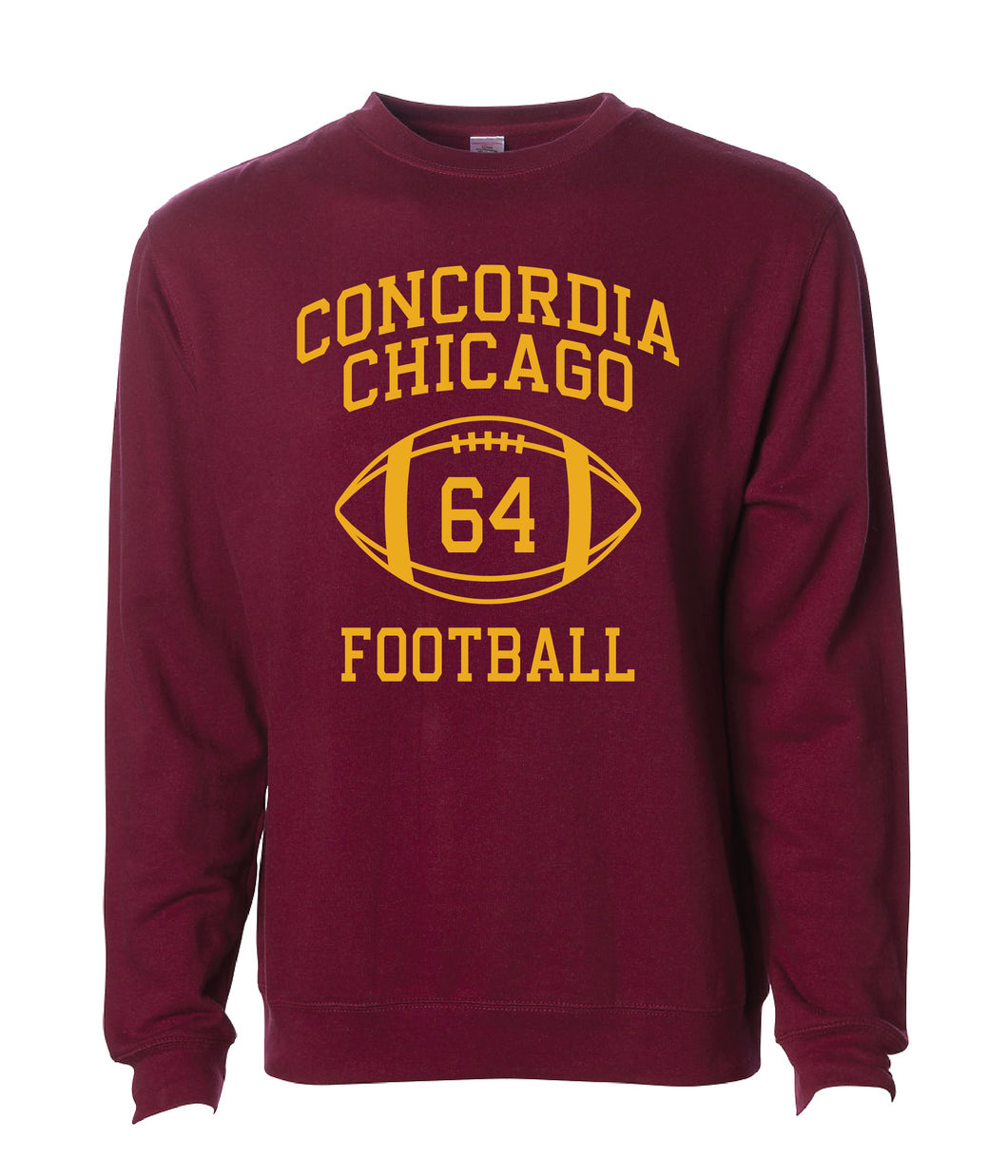 Classic Football Crew | Maroon