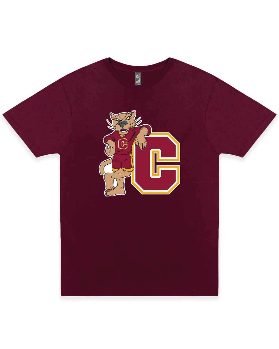 Full Mascot Tee | Maroon