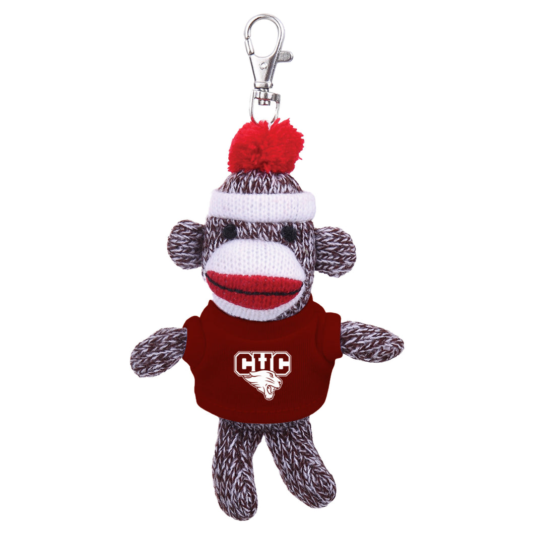 Key Tag Plush | Sock Monkey