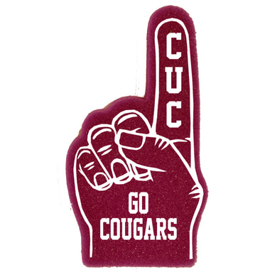 Mini Foam Finger | Maroon