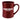 Etched MK Matte Mug | Maroon