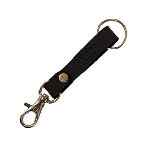 Jackson Leather Key Tag, Black