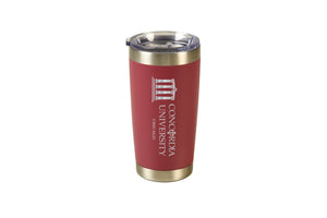 20 oz. Powder Coated Stainless Steel Tumbler, Maroon