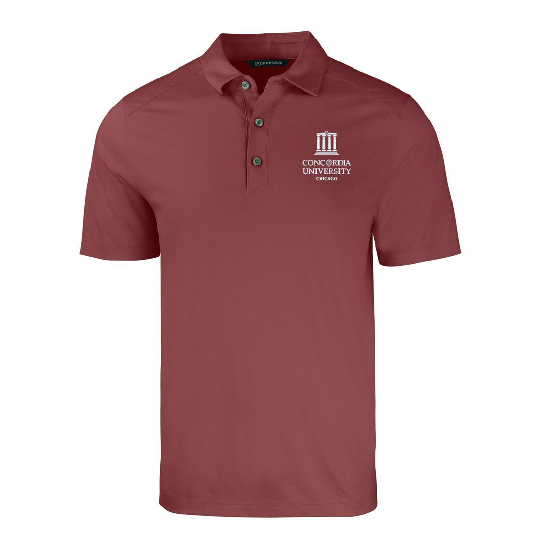 Men's Forge Eco Stretch Polo | Bordeaux Heather
