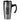 16 oz Stainless Steel Travel Mug w/Handle | Silver