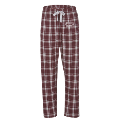 Haley Flannel Pant, Heritage Maroon Plaid