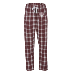 Haley Flannel Pant, Heritage Maroon Plaid