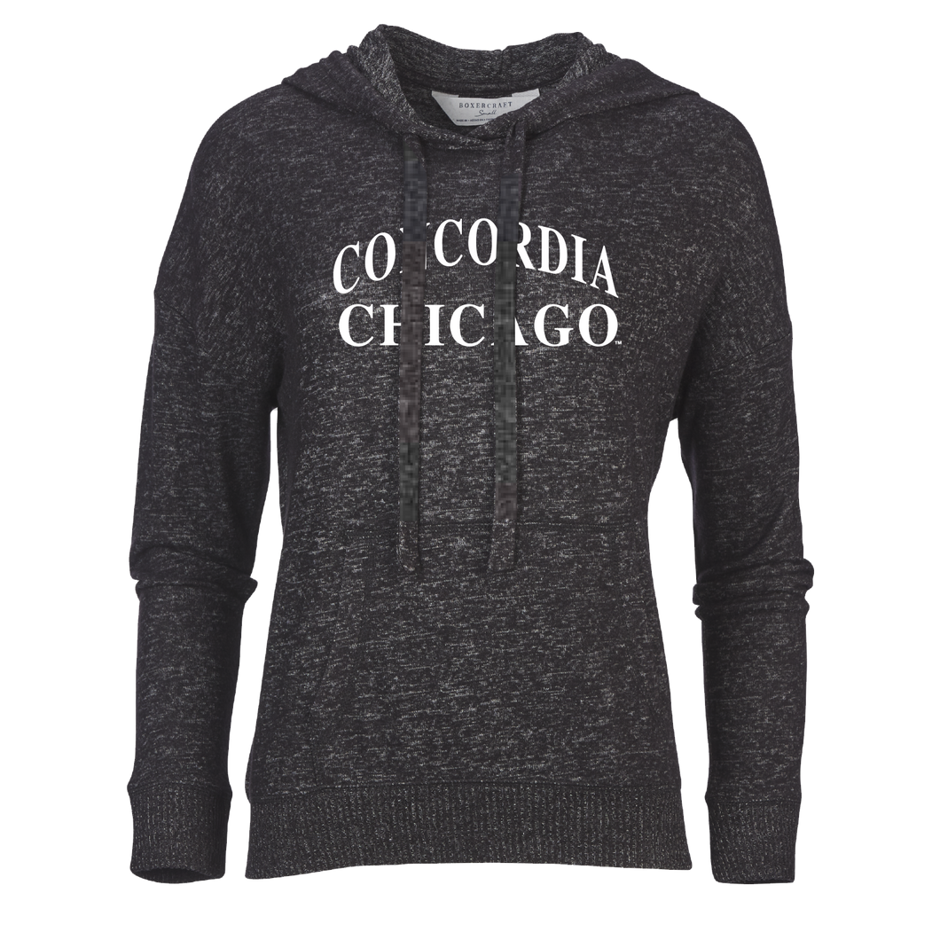 Cuddle Hoodie, Black Heather