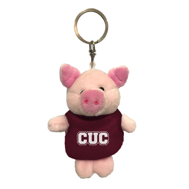 Kelly's Red Tee Key Tag Plush | Pig