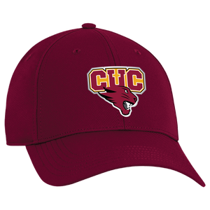 The Stratus Structured Smooth Tech Cap, Maroon