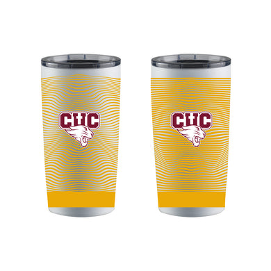 20 OZ Revolve Tumbler, Yellow/White