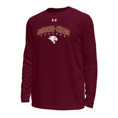 Tech Long Sleeve Tshirt | Maroon