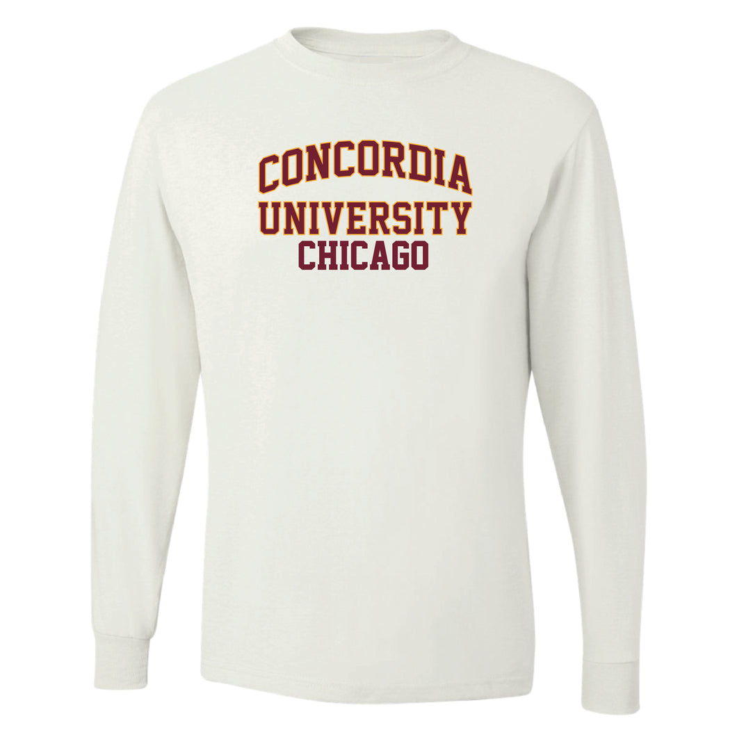 Core Long Sleeve Tee, White